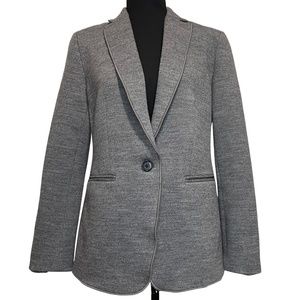Ann Taylor Doubleface One Button Blazer Size 8